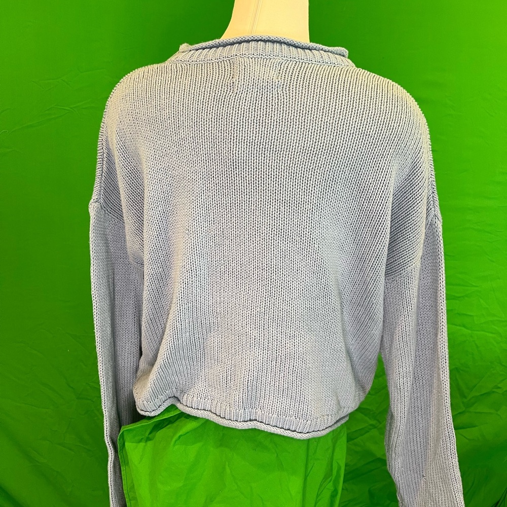 Urban Outfitters Light Blue Knit Sweater